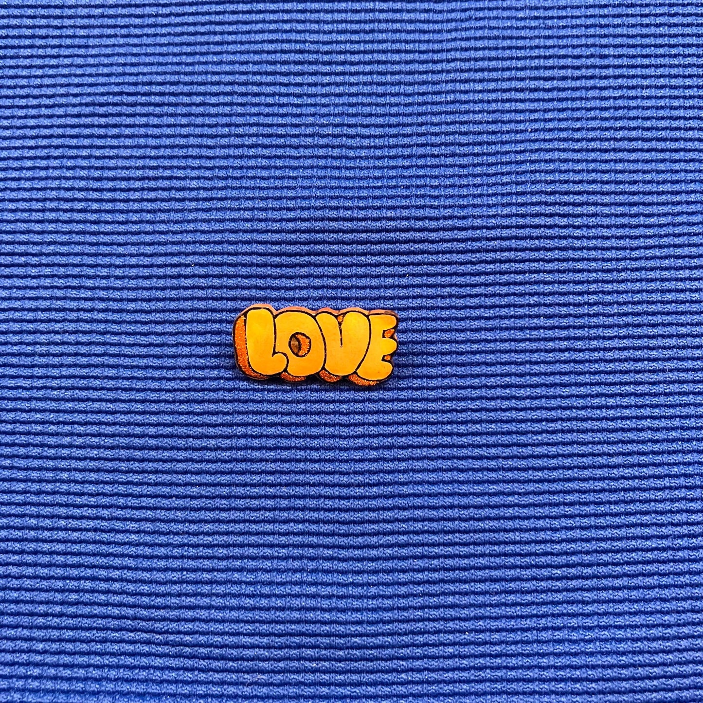 Petit Love orange délavé