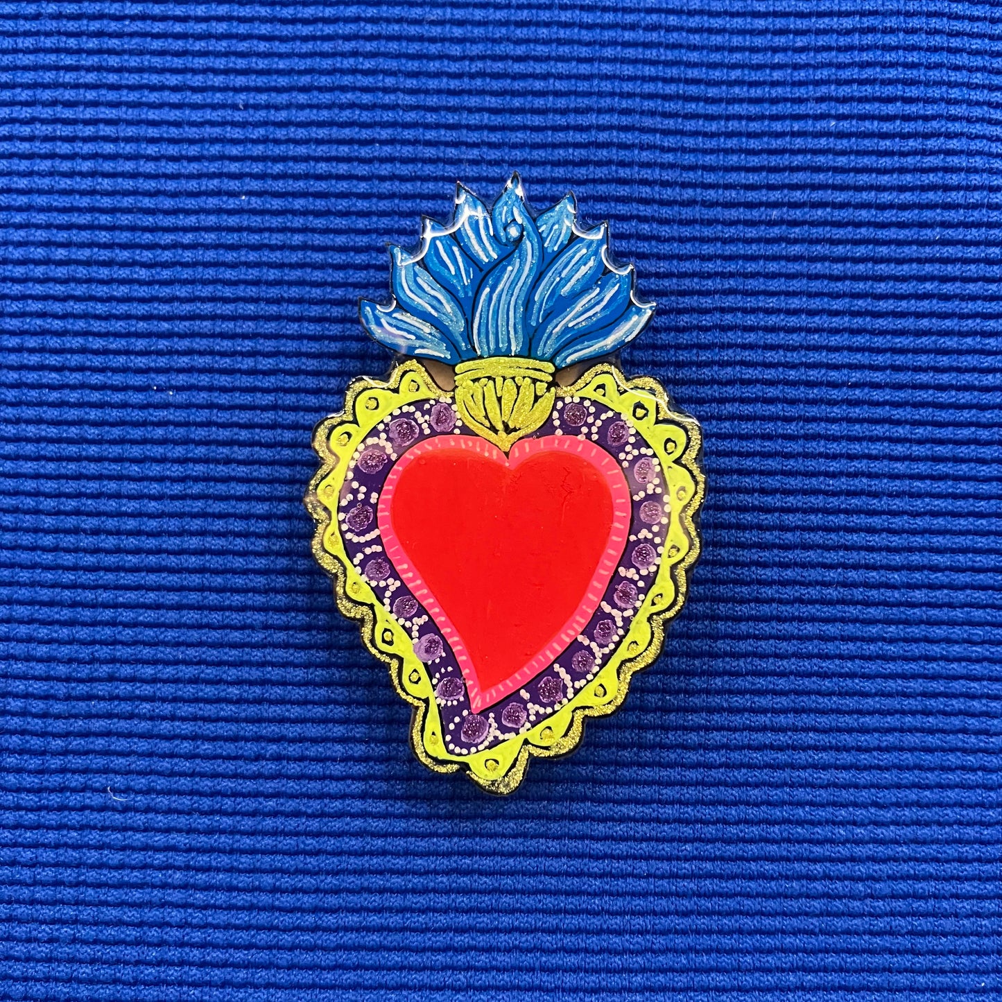 Corazon de Fuego Azul