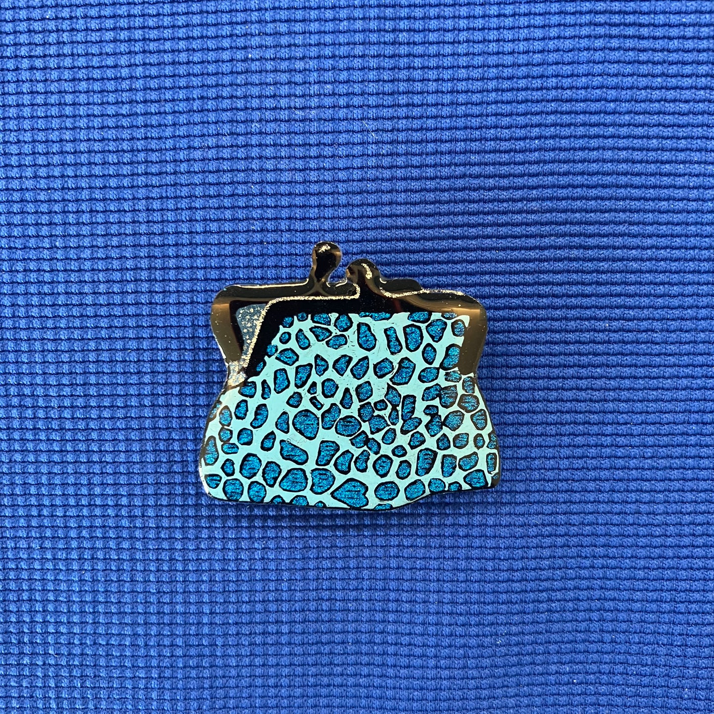 Porte-monnaie bleu