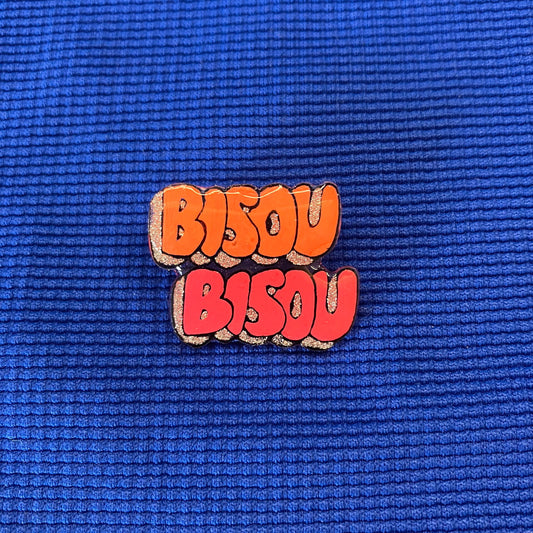 Bisou-Bisou orange et rose