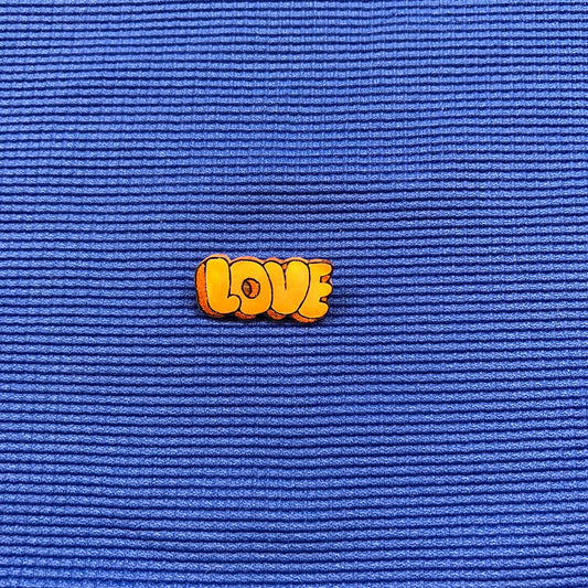 Petit Love orange délavé