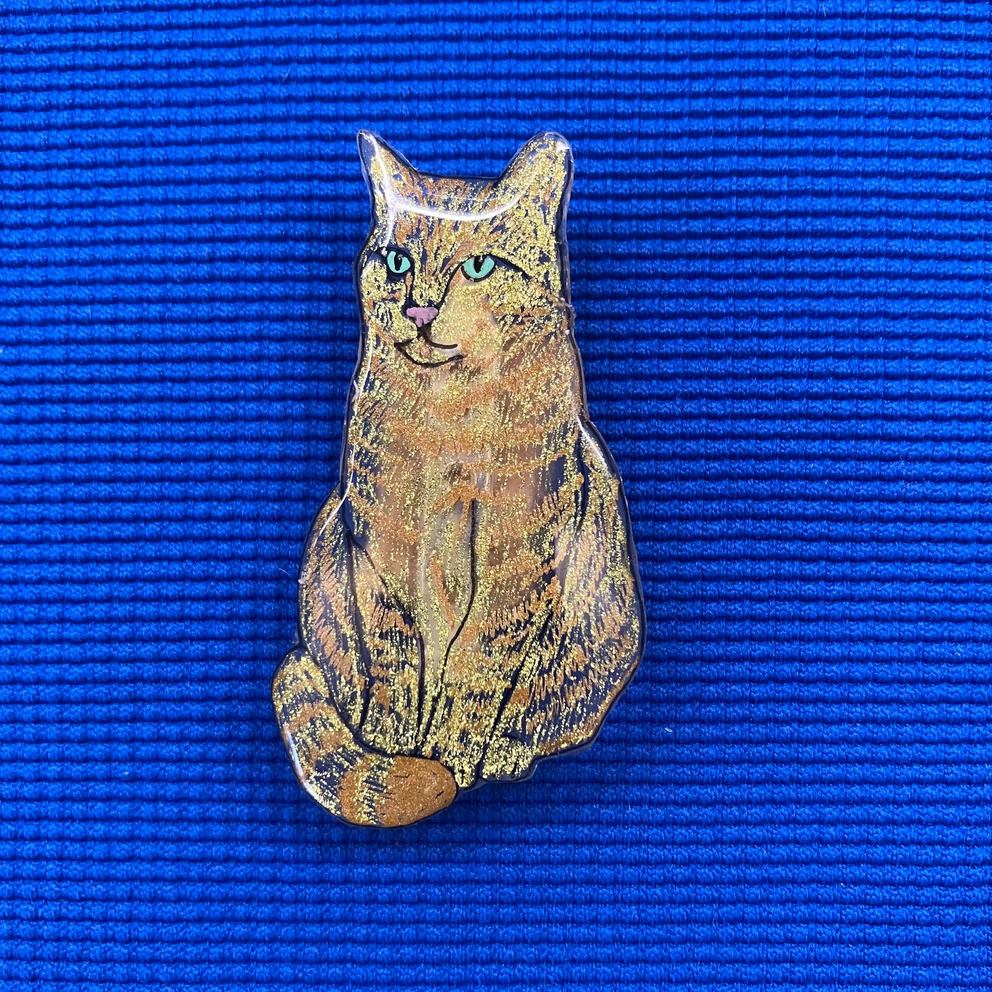 Chat tigré roux doré