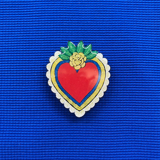 Corazon Rosa de Oro