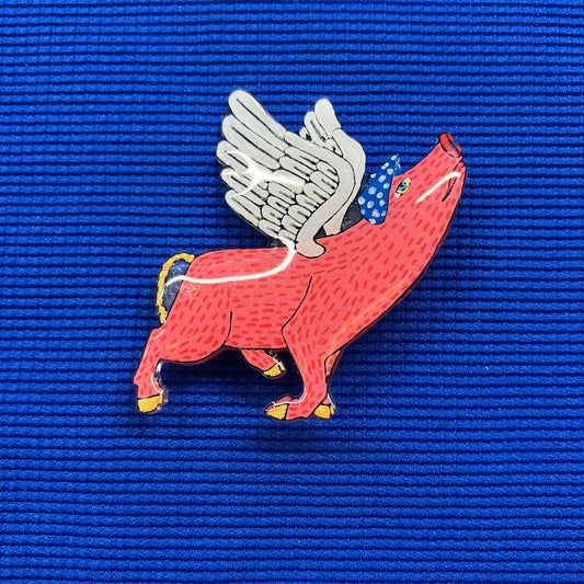 Cochon ailé Alebrije