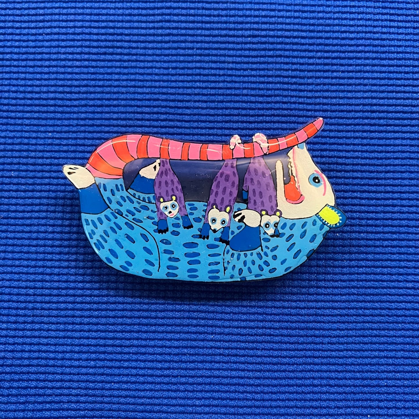 Opossum Alebrije et ses petits